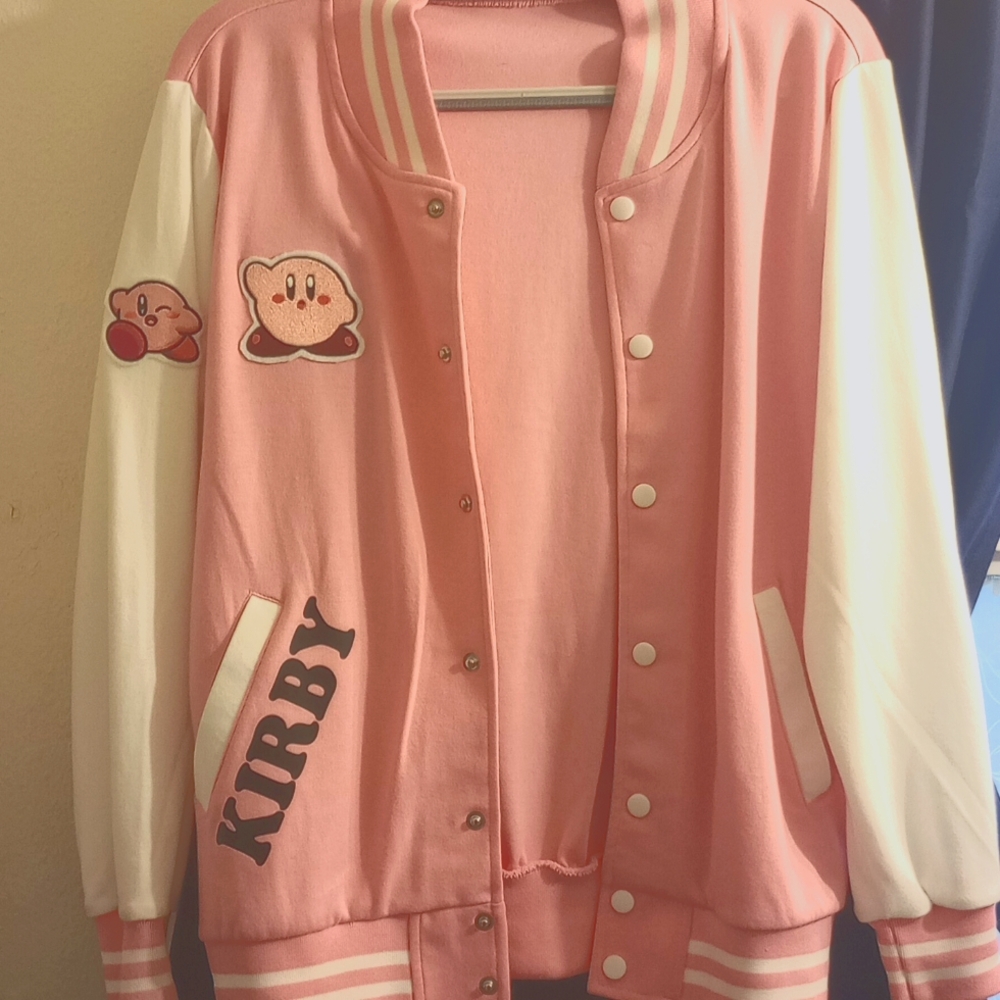 Custom Kirby Letterman Jacket
